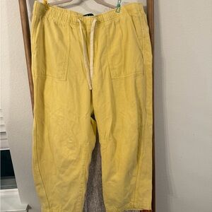 GAP Yellow Women's Barrel Jeans